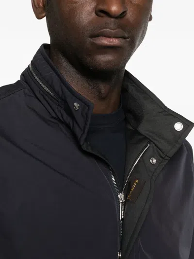 Moorer Tanner-at Bomber Regular Jackets Blue In Blue