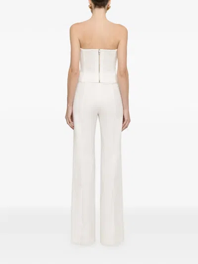 Nissa Flared Trousers In White