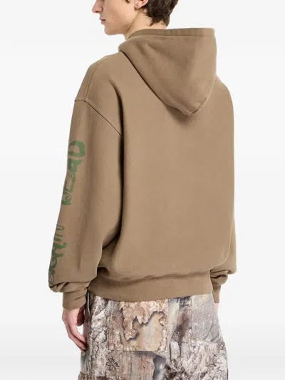 Brain Dead Future Vision Sweater In Brown