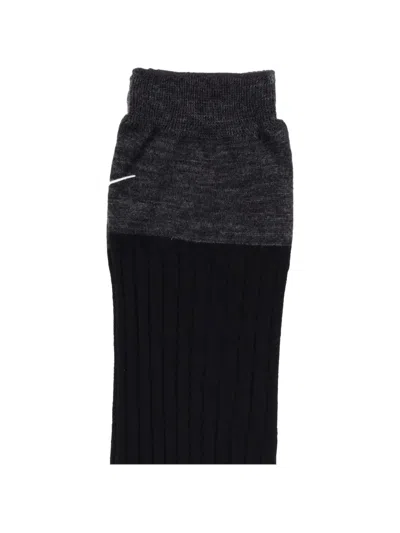 Antipast Knitted Socks In Black