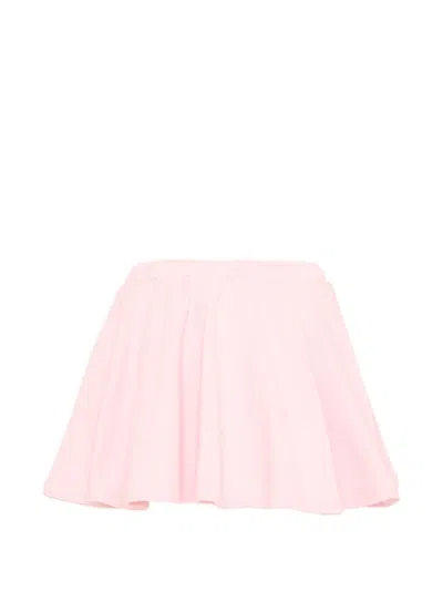 Msgm Drawstring Skirt In Pink