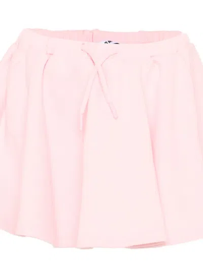Msgm Drawstring Skirt In Pink