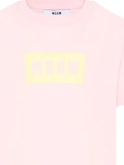 Msgm Short-sleeve T-shirt In Pattern