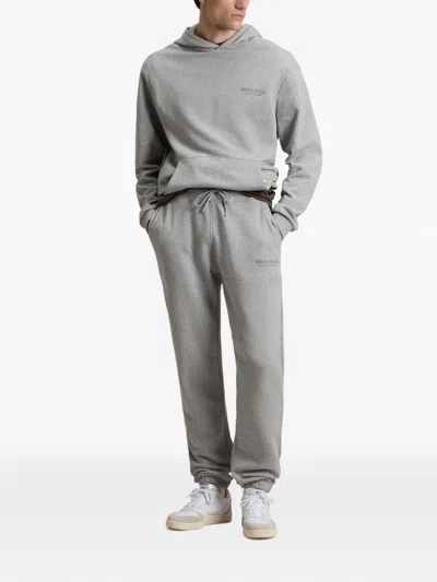 Woolrich Drawstring Elasticated Track Pants In Gray