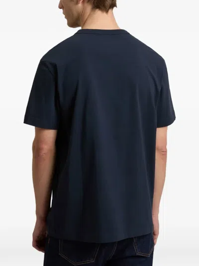 Woolrich Logo-print T-shirt In Blue