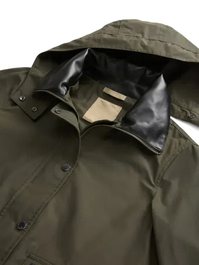 Woolrich Dundee Superwax Jacket In Green