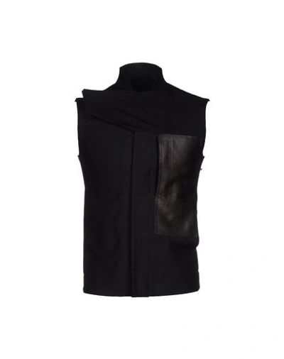 Rick Owens Jacket In Black