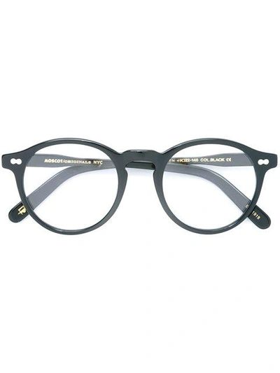 Shop Moscot 'miltzen' Glasses In Black