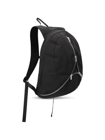 Heliot Emil Tecton Zip-up Backpack In Black