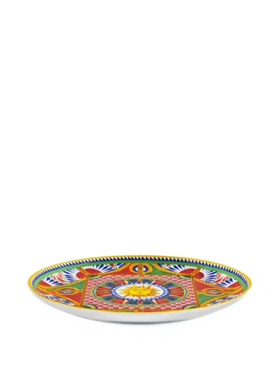 Dolce & Gabbana Sun-print Platter In Multi