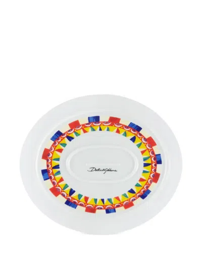 Dolce & Gabbana Sun-print Platter In Multi
