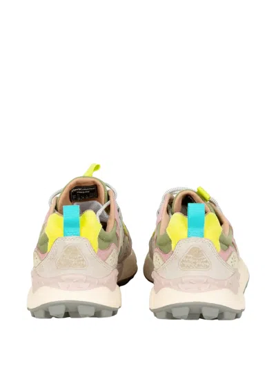 Flower Patterned Sneakers In Multi