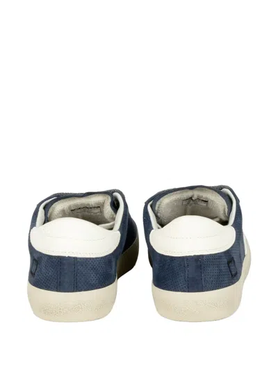 Date Perforated Sneakers In Blue