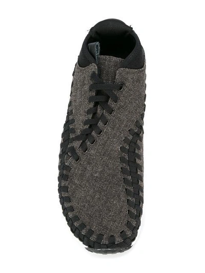 Shop Nike Air Footscape Woven Chukka Sneakers - Grey