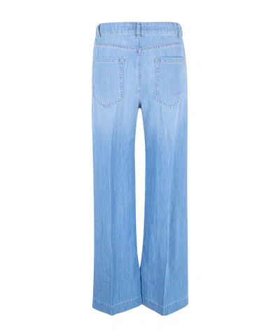 Seventy Belt Loop Jeans In Blue
