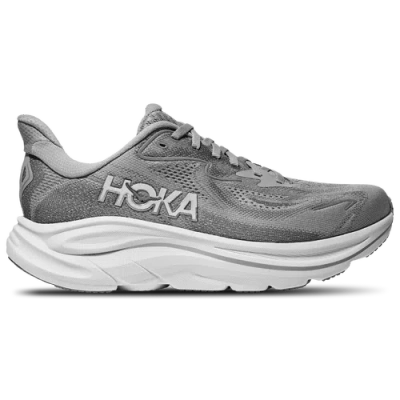 Hoka Clifton 10 Mesh-knit Sneakers In Gray
