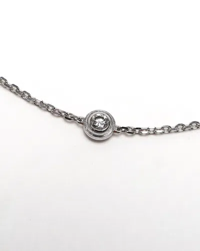 Cartier Extra-small White Gold And Diamond  D'amour Bracelet