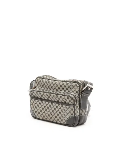 Celine Céline Macadam Messenger Bag In Multi