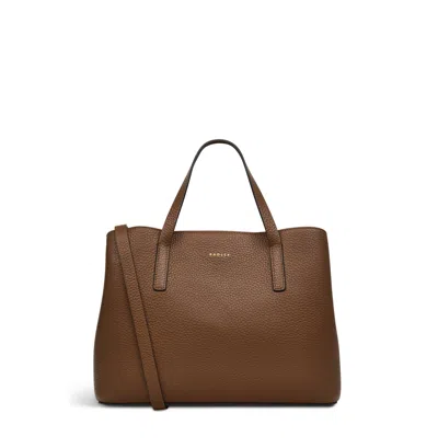 Radley London Dukes Place Medium Ziptop Satchel Bag In Brown
