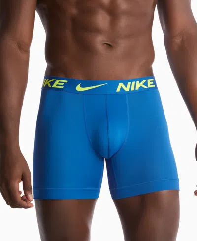 Nike Men's 3-pack Dri-fit Essential Micro Boxer Briefs In Multi