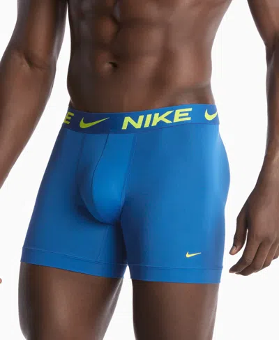 Nike Men's 3-pack Dri-fit Essential Micro Boxer Briefs In Multi