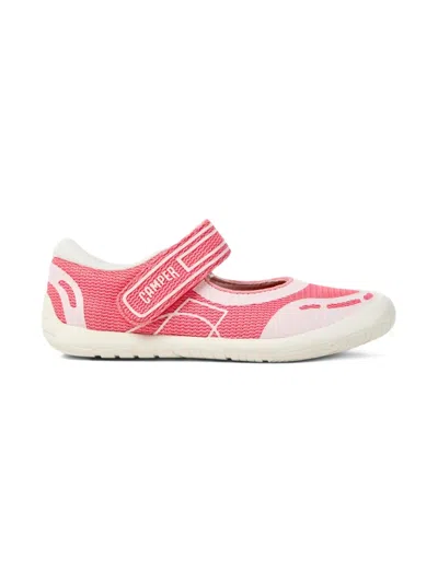 Camper Peu Path Strap Ballerinas In Multi