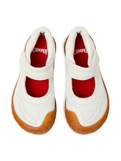Camper Peu Path Strap Ballerinas In Multi