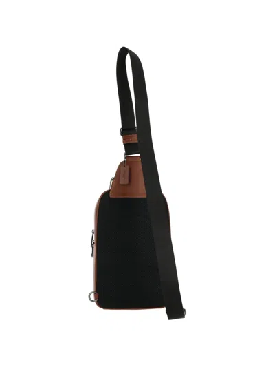 Coach Ethan Pack Canvas Backpack In Brown