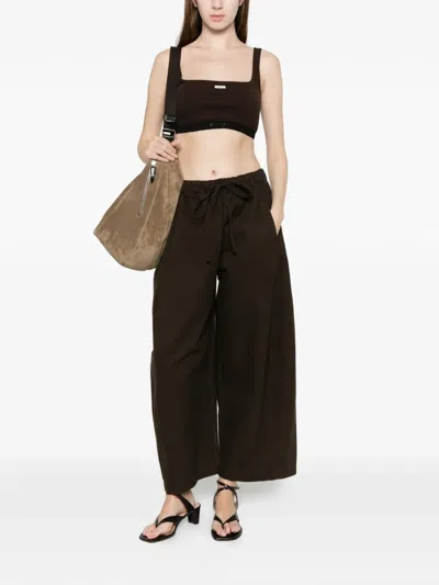 Entire Studios Loft Trousers In Brown
