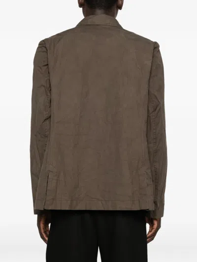 Ricorrrobe Lychen Buttoned Jacket In Brown