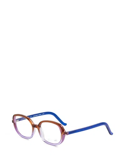 Face À Face Oval Frame Glasses In Pattern
