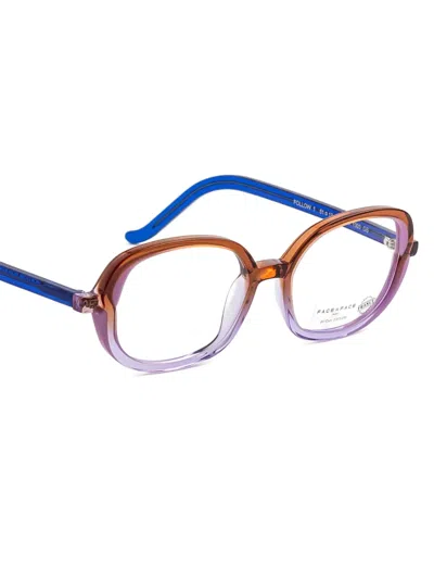 Face À Face Oval Frame Glasses In Pattern