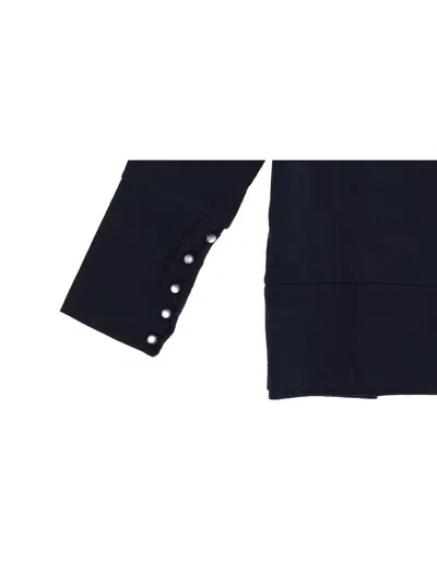 Antipast Knit T-shirt Black In Blue