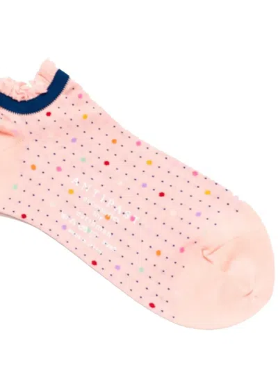 Antipast Polka Dot-pattern Socks In Multi