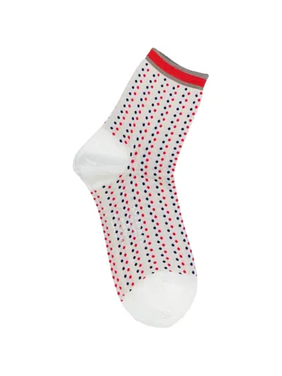 Antipast Polka Dot-pattern Socks In Multi