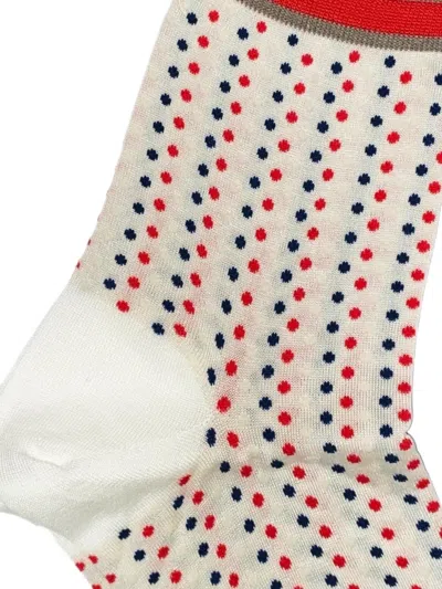 Antipast Polka Dot-pattern Socks In Multi