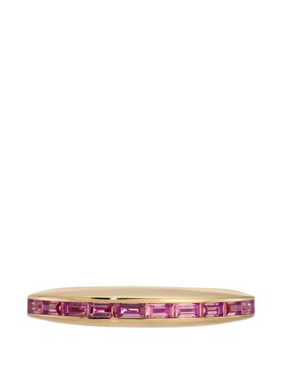 Jenna Blake Sapphire Ring In Metallic