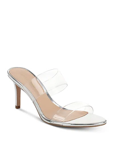 Veronica Beard Asha 75 Sandal In Silver