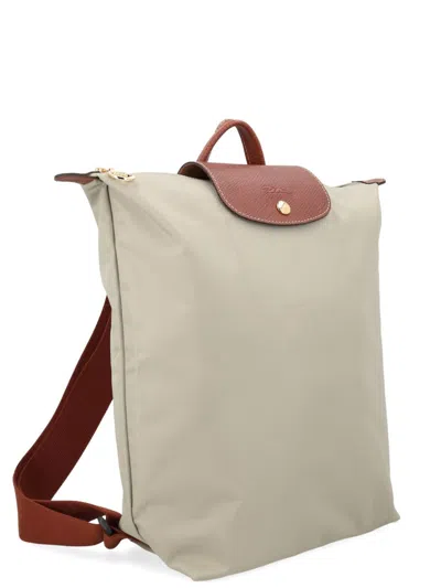 Longchamp Backpack Le Pliage Medium In Red