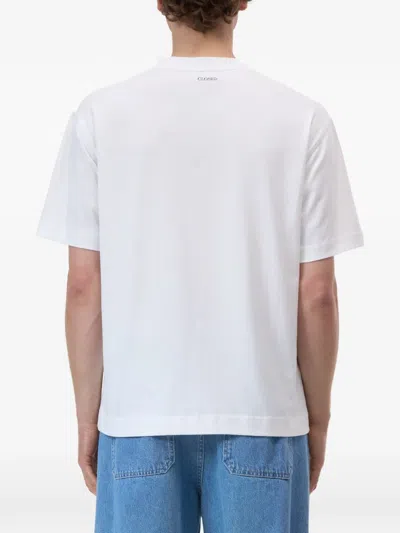 Closed Graphic-print T-shirt In White
