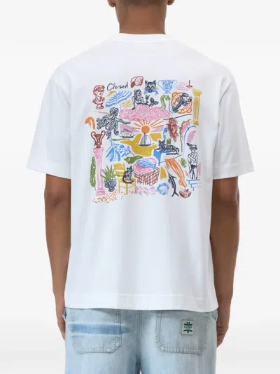 Closed Logo-print T-shirt In Blue