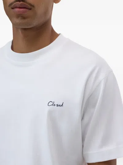 Closed Logo-print T-shirt In Blue