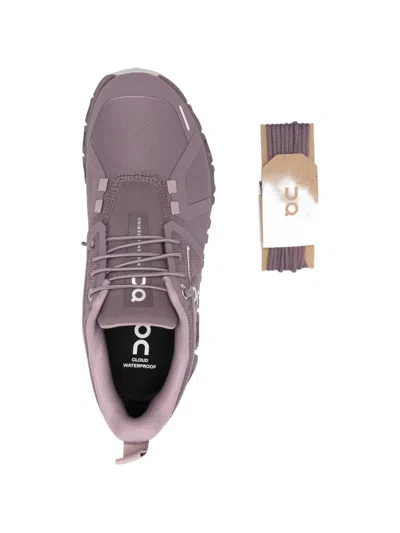 On Womens Gobi Gobi F Cloud 6 Waterproof Woven Trainers In Purple