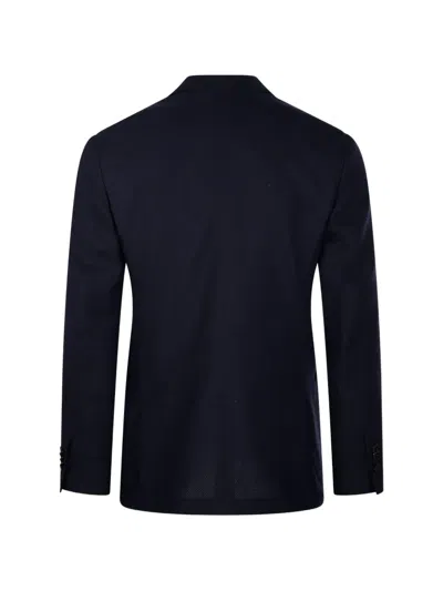 Lardini Single-breasted Blazer In Blue