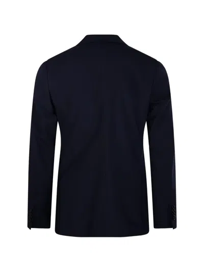 Lardini Single-breasted Blazer In Blue