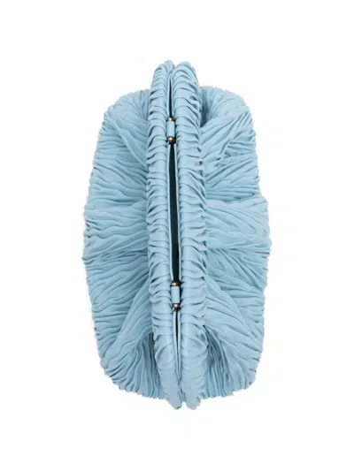 Themoirè Borsa Medium Arricciata Forgotmenot In Purple