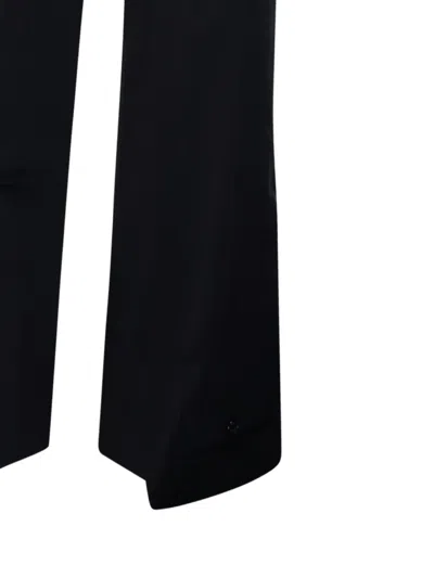 Re Code Belt-loops Trousers In Black
