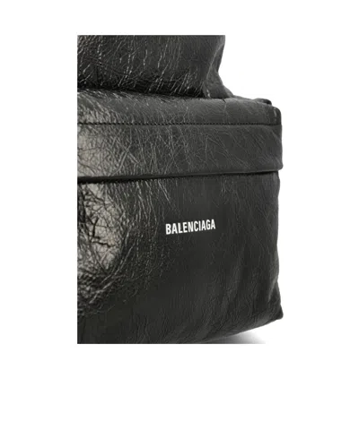Balenciaga Explorer Backpack In Black