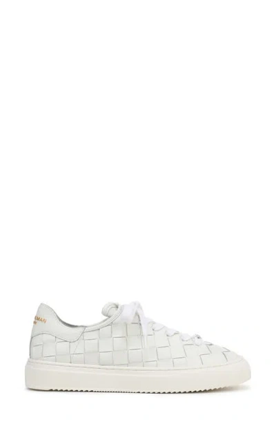 Sam Edelman Poppy Woven Sneaker In White