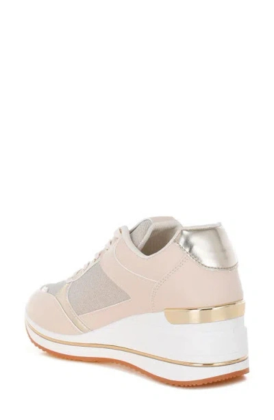 London Rag Vespera Wedge Sneaker In Multi